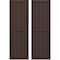 Ekena Millwork Americraft 5-Board Exterior Wood 2 Equal Panel Framed Board-n-Batten Shutters, ARW101BF518X49TBH, PR ARW101BF518X49TBH - alternate 1